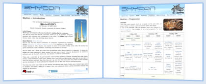 SkyCon Website Screenshot